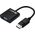 Adapter AV Sandberg DisplayPort - D-Sub (VGA) czarny (50843)