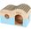 Zolux Domek drewniany Home Color z bali L 203x297x180 mm
