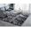 Strado Dywan Ombre Shaggy Strado 120x160 OmbreGrey (Ciemny Szary) uniwersalny