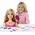 Lalka Barbie Mattel Głowa do stylizacji i akcesoria blond HMD88