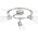 Lampa sufitowa Philips SPOTLIGHT BURLAP 5023017E7 3X40W E14