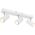 Lampa sufitowa Globo Reflektorowa lampa sufitowa Robby 57911-3W listwa biała