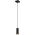 Lampa wisząca Globo Lampa wisząca Robby 57911HB okrągła do holu czarna chrom