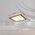 Lampa sufitowa Globo Sufitowa lampa drewniana Bruno 41764-24Q LED 24W eko