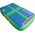Trampolina Master AirBlock Mata Gimnastyczna Trampolina MASTER 60 x 100 x 20 cm Blue Green