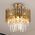 Lampa wisząca Milagro Sufitowa lampa glamour Aspen ML8810 Milagro kryształowa złota
