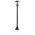 Philips Creek lampa ogrodowa słupek czarny 1x60W 230V (15383/30/16)