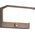 Kinkiet DELIGHT Trio Nestos 240969142 kinkiet zewnętrzny lampa ścienna z czujnikiem ruchu IP54 1x13W LED 3000K antracyt/biały