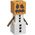 Figurka HP *****MINECRAFT 3D Erasers 8pack DeluxeBox B 14263