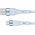 Kabel USB Kruger&Matz USB-A - microUSB 1 m Niebieski (KM1270-1BL)