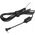 Kabel zasilający Rebel Wtyk kątowy 2,5/0,6 (19V/2,1A) sieciowy z kablem do montażu REBEL