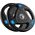 Rebel Zestaw obciążeń żeliwnych gumowanych 2x15kg, otwór olimpijski 51mm,  REBEL ACTIVE