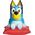 Bluey Bluey - GoGlow Buddy Night Light and Torch - (10039) /Baby and Toddler Toys