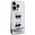 Karl Lagerfeld Etui Karl Lagerfeld KLHCP14LLDHKCNS Apple iPhone 14 Pro hardcase Liquid Glitter srebrny/silver