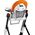 Peg Perego Maitinimo kėdutė Peg Perego Siesta, Ice