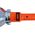 AWTools lampa warsztatowa pomarańczowa 220V 10m guma (AW17711)