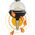 Gardena GARDENA ClickUp! Lantern, lamp (black/transparent, for ClickUp! handle)