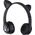Słuchawki ExtraLink EXTRALINK KIDS CAT EARS WIRELESS HEADPHONES BLACK