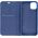 OEM Kabura LUNA Book Carbon do IPHONE 15 niebieski