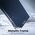 OEM Kabura LUNA Book Carbon do IPHONE 15 niebieski