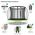 Trampolina ogrodowa Zipro Jump Pro Premium z siatką wewnętrzną 8FT 252cm