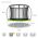 Trampolina ogrodowa Zipro Jump Pro Premium z siatką wewnętrzną 10FT 312cm