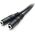 Kabel StarTech Jack 3.5mm - Jack 3.5mm x2 0.2m czarny (MUYHSMFF)
