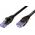 Roline ROLINE - Patch- Cable - RJ- 45 (M) έως RJ- 45 (M) - 20 m - UTP - CAT 6a - χωρίς αλογόνο, διαμορφωμένο, στραγγισμένο - μαύρο (21.15.2759) 5272414 7611990138944