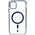 Bizon Case Marco Apple iPhone 11 clear with blue frame