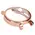 Bizon Case Watch Felipe Huawei Watch GT 4 41 mm rose gold