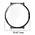Bizon Case+Glass Watch Huawei Watch GT 5 41 mm blue