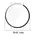 Bizon Case+Glass Watch Huawei Watch GT 5 41 mm clear