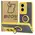 Bizon Case Hybrid Ring Oppo A79 5G smoky with a yellow frame