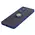 Bizon Case Hybrid Ring Oppo A58 4G smoky with a navy blue frame