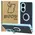 Bizon Case Hybrid Ring Oppo A58 4G smoky with a light blue frame