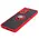 Bizon Case Hybrid Ring Oppo A58 4G smoky with a red frame