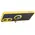 Bizon Case Hybrid Ring Oppo A58 4G smoky with a yellow frame