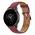Bizon Strap Watch Casual 22 mm maroon