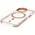 Bizon Case Marco Apple iPhone 13 Pro clear with orange frame