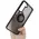 Bizon Case Hybrid Ring Samsung Galaxy S22 smoky with a black frame