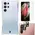 Bizon Case Clear Pack case + 2x screen film + lens protector Samsung Galaxy S22 Ultra clear