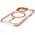 Bizon Case Marco Apple iPhone 14 Pro clear with orange frame