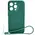 Bizon Case Silicone Magnetic Apple iPhone 14 Pro dark green