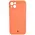 Bizon Case Silicone Magnetic Apple iPhone 14 Plus carrot