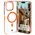Bizon Case Marco Apple iPhone 14 Pro Max clear with orange frame
