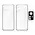 Bizon Glass Edge 3D tempered glass - [2 PACK] + lens protection Xiaomi 12 Pro black