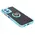 Bizon Case Hybrid Ring Xiaomi Poco X5 / Redmi Note 12 5G smoky with a light blue frame