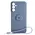 Bizon Case Silicone Ring Sq Samsung Galaxy A24 grey