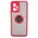Bizon Case Hybrid Ring Xiaomi Poco X5 / Redmi Note 12 5G smoky with a red frame