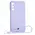 Bizon Case Silicone Samsung Galaxy A24 4G light purple